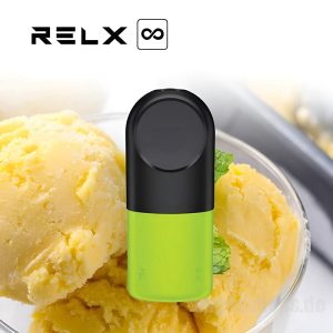 Relx Infinity Ersatz Pod Cartridges   Goldene Scheibe 650 Hauch 3%
