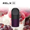 Relx Infinity Ersatz Pod Cartridges   Scharfes Lila 650 Hauch