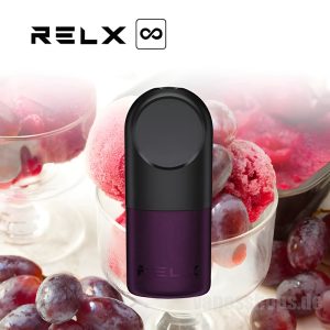 Relx Infinity Ersatz Pod Cartridges   Scharfes Lila 650 Hauch