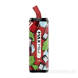 Max Miwu Coke Tin Einweg-e-zigaretten   Eis Cola 3600 Hauch 600 Mah