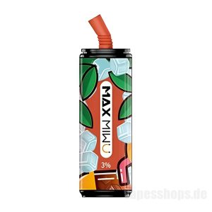 Max Miwu Coke Tin Einweg-e-zigaretten   Zitrone Schwarztee 3600 Hauch