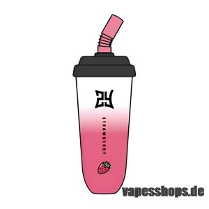 Zhuiyun Mini Cup Einweg-e-zigaretten 6800 Puff   Erdbeere 650mah