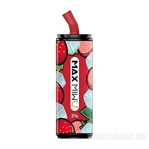 Max Miwu Coke Tin Einweg-e-zigaretten 3600 Hauch Vitalität Erdbeere 3%