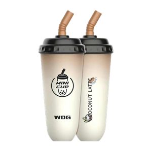 WDG Mini Cup Einweg Vape 5000 Puffs _ Coconut Latte