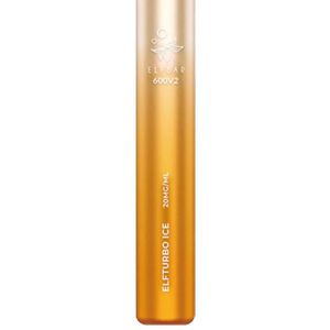 ELF BAR 600V2 Disposable 600 Züge ElfTurbo Ice 550 mAh