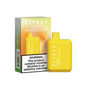 ELF BAR LB5000 Disposable 5000 Züge Pineapple Coconut Ice 14 ml