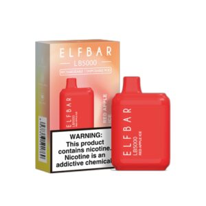 ELF BAR LB5000 Disposable Red Apple Ice 5000 Züge 650 mAh