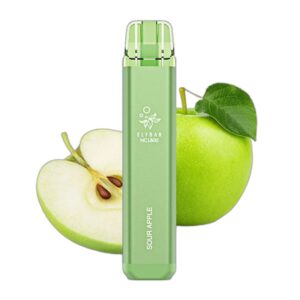 ELF BAR NC1800 Disposable Sour Apple 1800 Züge 6 ml