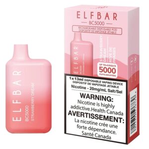 ELF BAR BC5000 Disposable 5000 Züge Strawberry Dream
