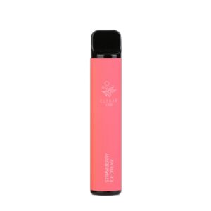 ELF BAR 1500 Disposable 1500 Züge Strawberry Ice Cream 4,8 ml