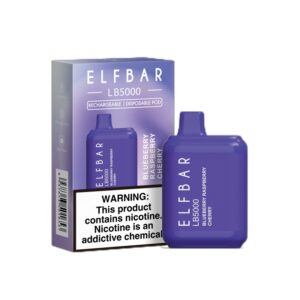 ELF BAR LB5000 Disposable Blueberry Raspberry Cherry 5000 Züge