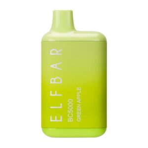 ELF BAR BC5000 Disposable 5000 Züge Green Apple 650 mAh