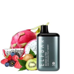 ELF BAR BC5000 Ultra Disposable Kiwi Dragon Fruit Berry 5000 Züge 13 ml