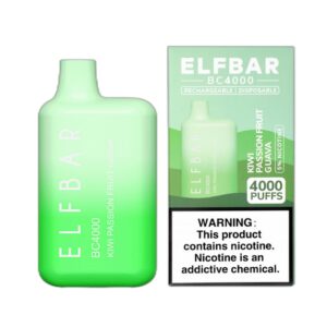 ELF BAR BC4000 Disposable Kiwi Passion Fruit Guava 4000 Züge 11,5 ml