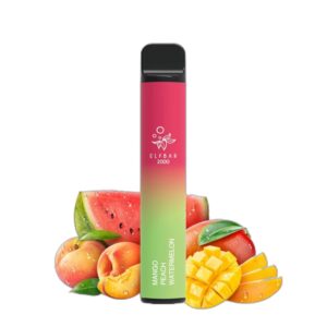 ELF BAR 2000 Disposable 2000 Züge Mango Peach Watermelon 6,5 ml