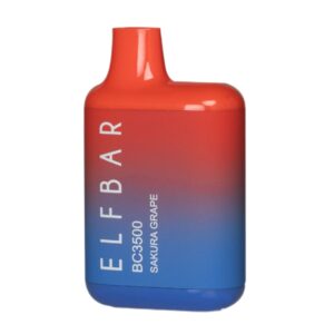 ELF BAR BC3500 Disposable 3500 Züge Sakura Grape 10,5 ml