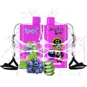 RandM Squid Box 5200 Züge 12ml Aloe Grape Einweg E-zigarette