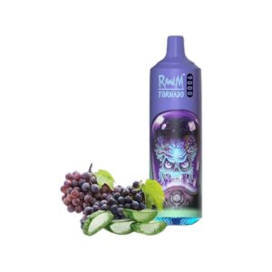 RandM Tornado 9000 Züge Aloe Grape Einweg E-zigarette 18ml