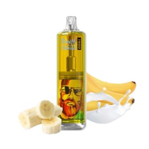 RandM Tornado 7800 Züge Einweg E-zigarette Banana Milk 15ml