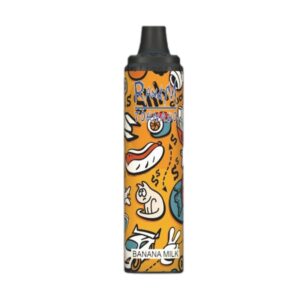 RandM Tornado 6000 Züge Banana Milk Einweg E-zigarette 12ml