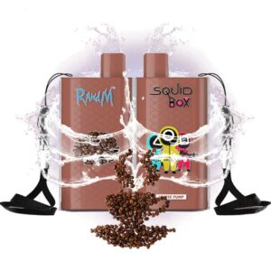 RandM Squid Box 5200 Züge Coffee Pump Einweg E-zigarette 12ml