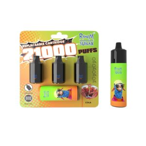 RandM Sunax 21000 Züge Cola Einweg E-zigarette 14ml*3