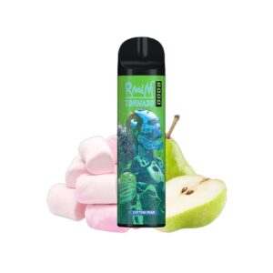 RandM Tornado 8000 Züge Cotton Pear 16ml Einweg E-zigarette