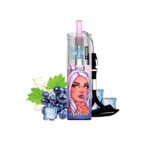 RandM Tornado 10000 Züge Plus Einweg E-zigarette Grape Ice 20ml