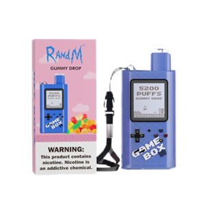 RandM Game Box 5200 Züge 12ml Gummy Drop Einweg E-zigarette