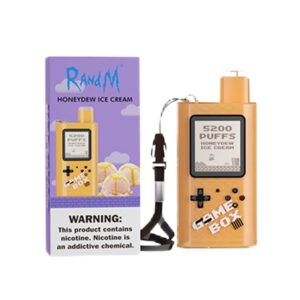 RandM Game Box 5200 Züge Honeydew Ice Cream Einweg E-zigarette 12ml