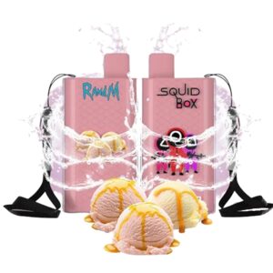 RandM Squid Box 5200 Züge Einweg E-zigarette 12ml Honeydew Ice Cream