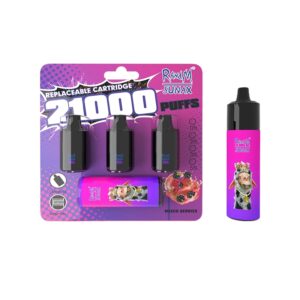 RandM Sunax 21000 Züge Mixed Berries Einweg E-zigarette 14ml*3