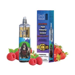 RandM Tornado 10000 Züge Einweg E-zigarette Raspberry Strawberry 20ml