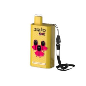 RandM Squid Box 5200 Züge 12ml Einweg E-zigarette Strawberry Banana