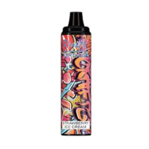 RandM Tornado 6000 Züge 12ml Strawberry Ice Cream Einweg E-zigarette
