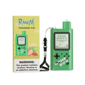 RandM Game Box 5200 Züge Strawberry Kiwi Einweg E-zigarette 12ml