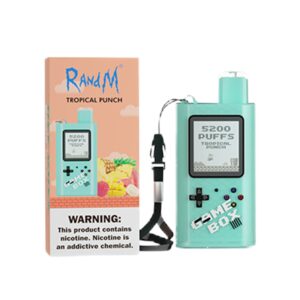 RandM Game Box 5200 Züge Einweg E-zigarette Tropical Punch 12ml